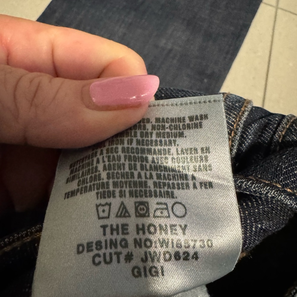 Joe's Jeans “The Honey” Dark Blue Denim Jeans - Picture 6 of 8